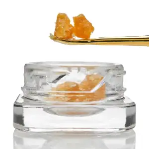 CBD Live Resin Wax with Dab Tool